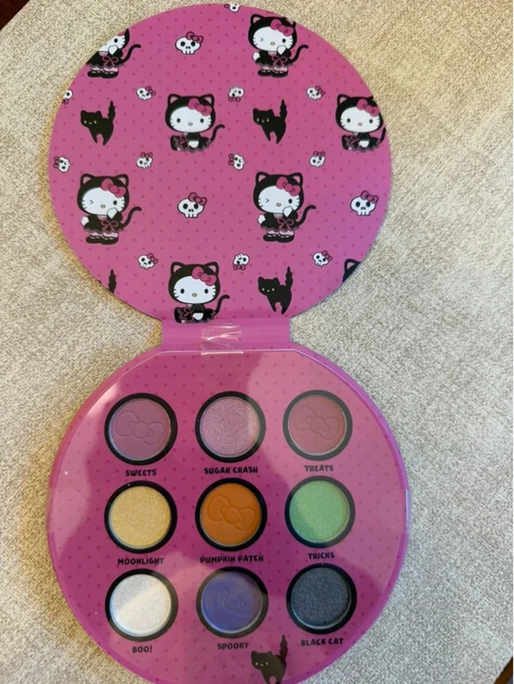 Hello Kitty Eyeshadow Palette by Taste Beauty - 9 Color Shades